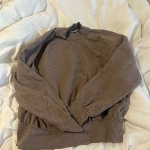 light brown crewneck!